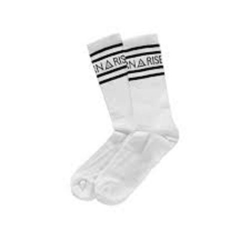 Skin Friendly Haigh Performance Cut Resistance Light Weight White Athletic Socks Elasticity: Low