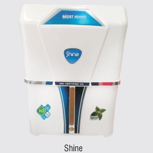 Plastic White Wall Mounted Aqua Shine Domestic Ro Uv Uf Water Purifier