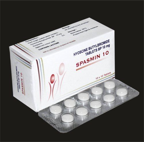 10 Mg Spasmin Tablets