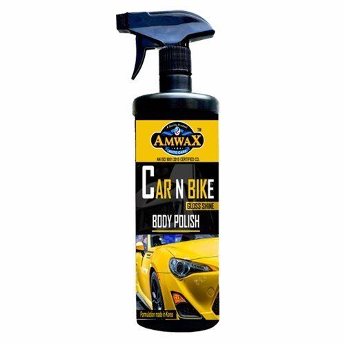 Two Wheeler Amwax Car And Bike Body Polish Formulated Liquid Spray For Car Bike Shiner