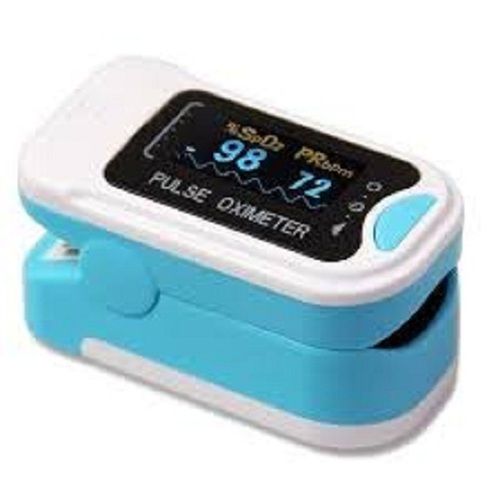 Highly Protective Wall Mounted Easy To Use Sky Blue Digital Pulse Oximeter