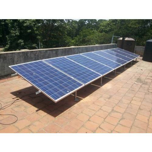 Blue Highly Utilized And Cost Effective Off Grid Rooftop Solar Power Plant