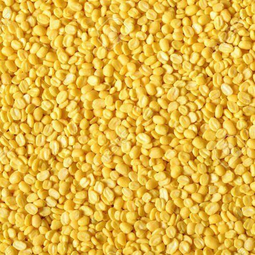 Hygienically Packed Sun-Dried Commonly Cultivated Round Splited Organic Moong Dal, 1kg 