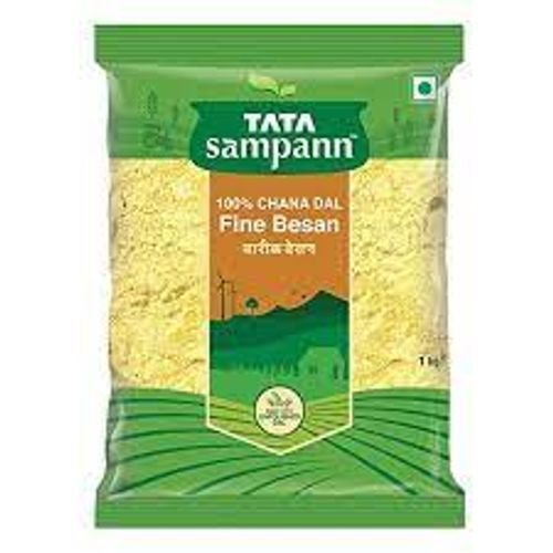 Made From 100% Unpolished Chana Dal Tata Sampann Fine Besan/Gram Flour, 500Gm Carbohydrate: 61.58 Grams (G)