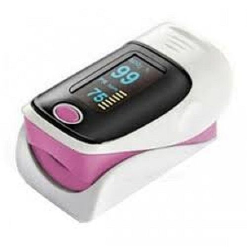 Wall Mounted Easy To Use Pink Digital Pulse Oximeter