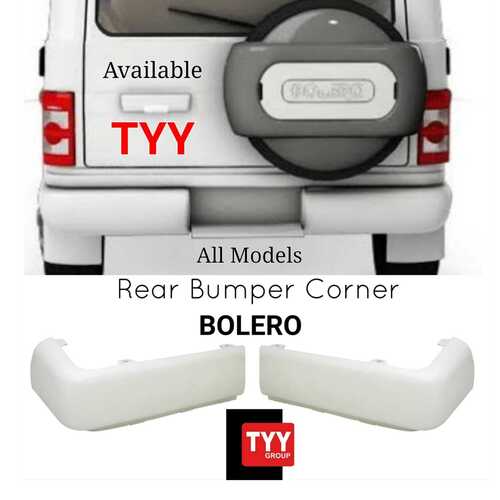 Bolero on sale back bumper