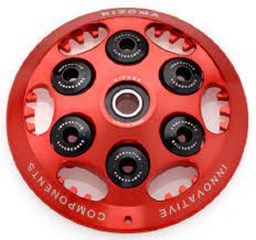 ऑटोमोबाइल के लिए संक्षारण प्रतिरोधी और अत्यधिक टिकाऊ गोल लाल क्लच प्लेट उपयोग: कारें