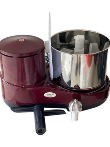 Easy To Use Heavy Duty Sharp Blade Stainless Steel Maroon Wet Grinder Use: Home