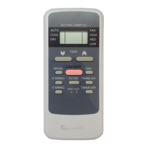 White Sleek Design Control Ultimate Way Adjustable Temperature Air Conditioner Remote