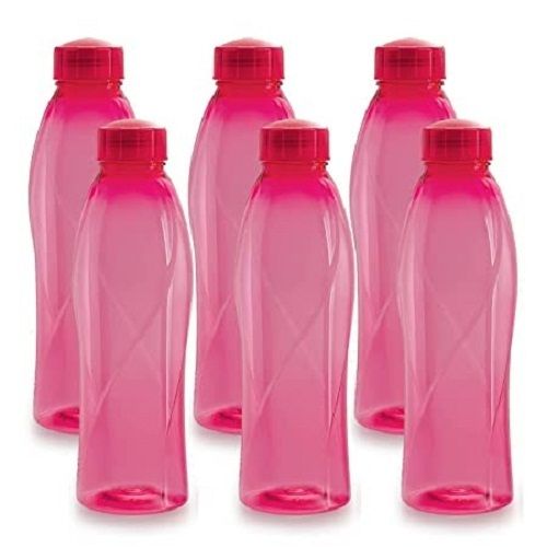 Lightweight Unbreakable Recyclable Leak Proof Pink Plastic Bottle
