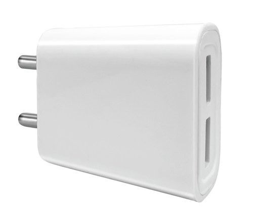 3.5 Ampere White Colour Usb Charging Adapter For Electronic Instruments Current Range: 240 Volt (V)