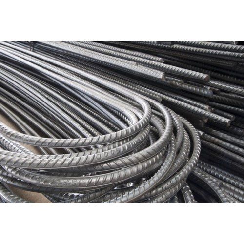 8 Mm Size Thickness 6 Mm Mild Steel Material Hot Rolled Tmt Bar