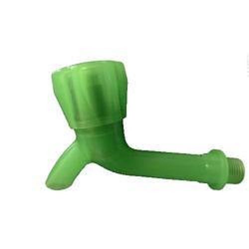 Durable Leakproof Lightweight Strong Grip Plain Green Plastic Water Tap