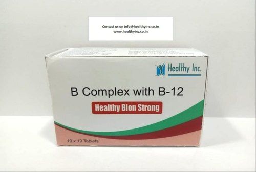 Vitamin B Complex Tablets  Recommended For: Doctor