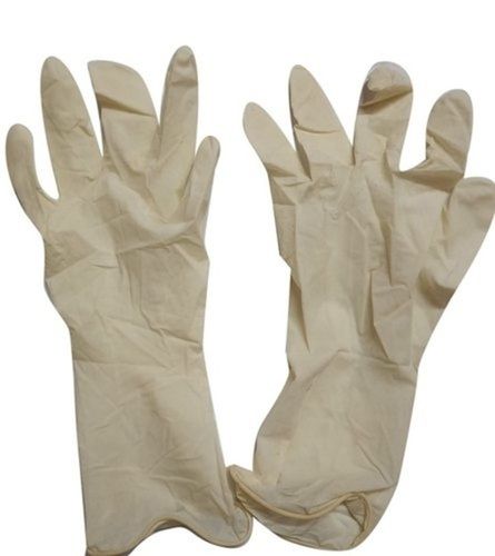 White Hightly Protective Safe Latex Soft And Smooth Comportable Surgical Gloves