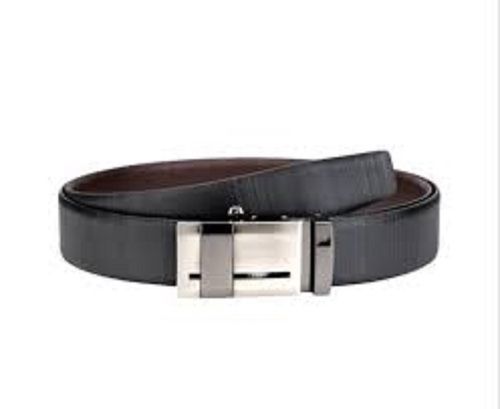 Men Sturdy Strap Fashionable And Stylish Look Black Leather Belts
