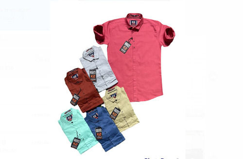 Pack Of 6 Pcs Multicolor With Full Sleeves Comfortable To Wear Mens Cotton Shirt