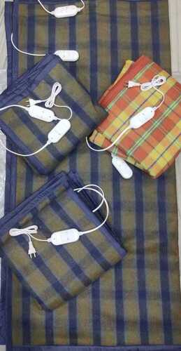 Wool Plain And Printed Woolen Electric Blanket(Light Weight And Dry Cleaning)