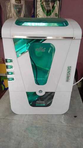 10 Liter White And Green Alkaline Technology Cu+Uv+Uf+Tds Water Purifier  Dimension(L*W*H): L 415 W 265 H 524 Inch (In)