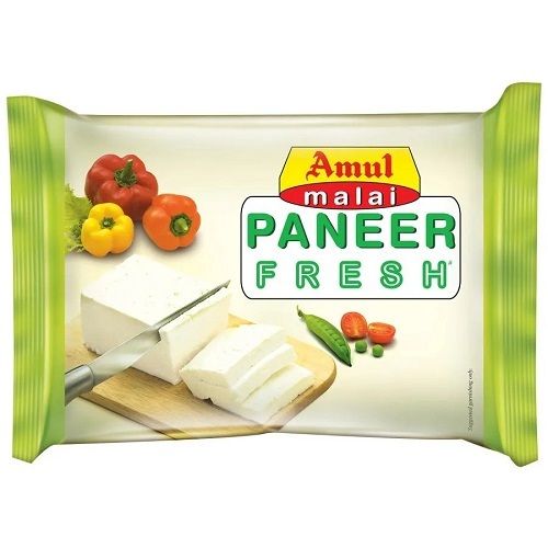 High Quality 200 Grams Pack Size Healthy 4 Days Shelf Life Fresh Amul Malai Paneer 