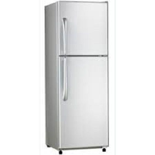 Energy Efficient Multi Storage Shelves Double Door Plain Gray Commercial Refrigerator