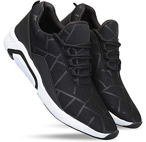 Pvc Men Comfortable And Breathable Easy To Wear Black White Casual Shoes 