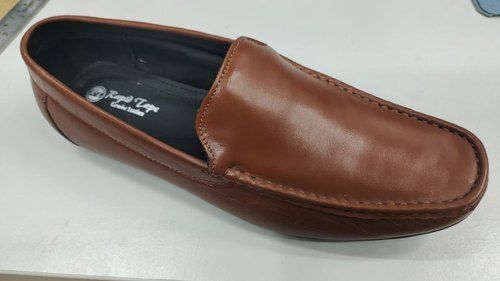 Breathable Men Light Weight Classic Look Stylish And Comfortable Loafer Brown Shoes