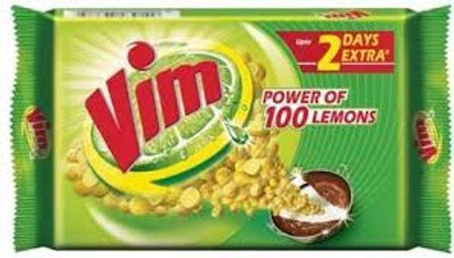 Green Quickest Clean Delicious Lemon Scent Bacteria Kills Vim Dish Wash Bar