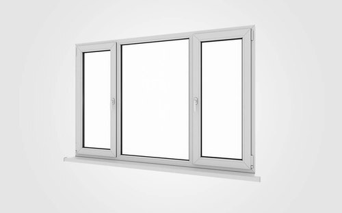 Sliding Powder Coated Domal Rectangular And Robust Construction Aluminium Window Frame