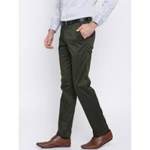 Beige Cotton Formal Fit Pant - Mayool