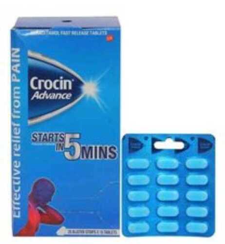 Crocin Advanced Tablets  General Medicines