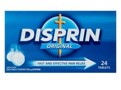 Disprin Tablet - 100% Pure Medicine Grade, Prescription-Only | Free from Harmful Chemicals, No Side Effects, 100% Safe, Recommended for Adults, Dosage as per Doctor Guidelines