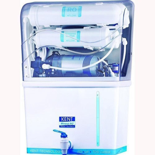 Energy Efficient Easy To Install Wall Mounted Blue White Ro Water Purifiers