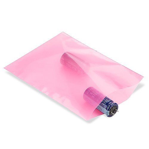 Friendly Leak Proof Compact 0.5 Kg Capacity Environment Friendly Easy To Use Pink 3x6 Inch Anti Static Poly Bag