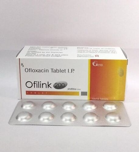 Ofilink 200 Mg Tablet I.p. 10x10 Tablets