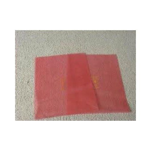 Plain Red Soft And Comfortable Easy To Use Environment Friendly Anti Static Poly Bags