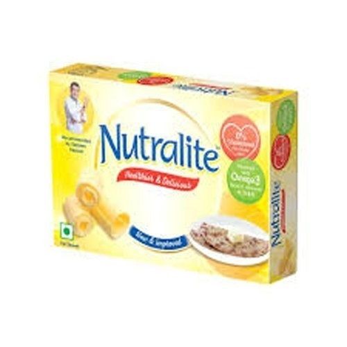 Rectangular Shape Yellow Packaging Size 500 Grams 0.9 Gram Protein Nutralite Butter