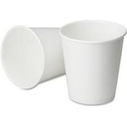 Recyclable Economical And Lighte Reco-Friendly Weight White Paper Disposable Glasses