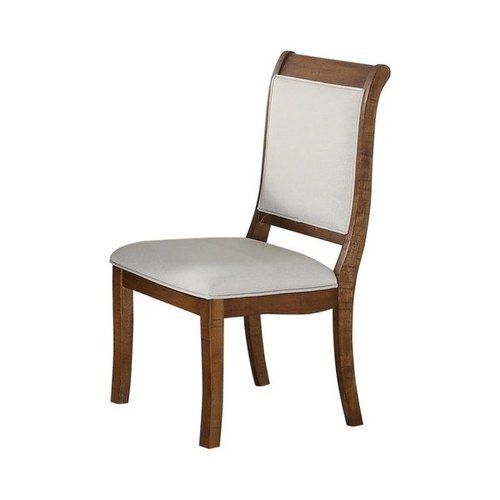 Polished Termite Resistant And Easy To Clean Comfortable Fancy Brown Wooden Chair