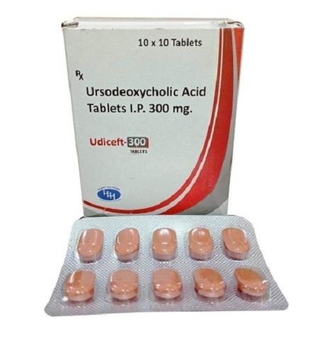 Medicine Grade Pharmaceutical Udiceft-300 Ursodeoxycholic Acid Tablets I.P. 300 Mg