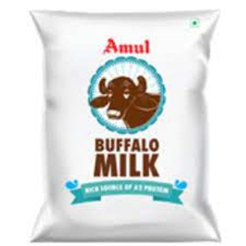 100% Natural And Pure Organic Amul Buffalo Milk With 1 Liter Packet Pack 