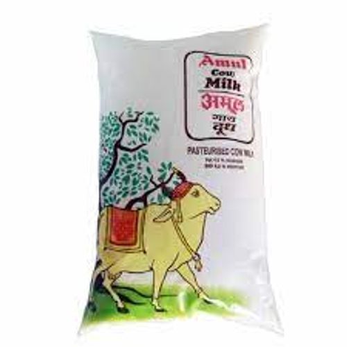 3% Fat Original Flavor And Natural Taste Pure Fresh Amul Cow Milk, 500 Ml