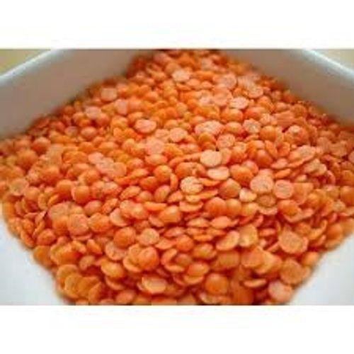 Commonly Cultivated Round Sun Dried Splited Red Masoor Dal , Pack Of 1 Kg