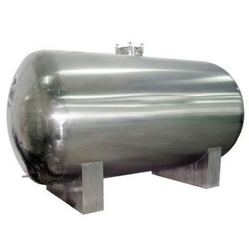 Round Heavy Duty Corrosion Resistance Long Durable Sliver Stainless Steel Tank