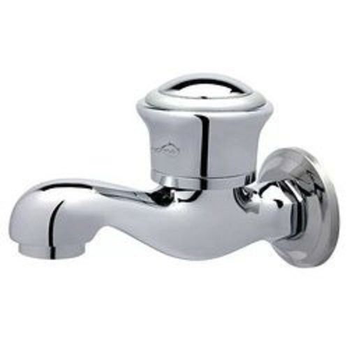 Stainless Steel Material Round Shape Wall Mounted Water Tap