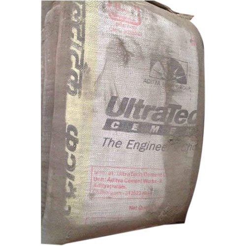 Weather Resistant And High Binding Capacity Natural Ultra Fine Ultratech Cement At Best Price In