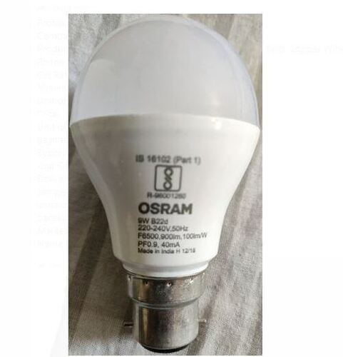 White Color Round Shape 100 Gram Weight 7 Watt Power Led Bulb