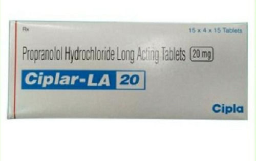 20mg Propranolol Hydrochloride Long Acting 15 X 4 X 15 Tablets