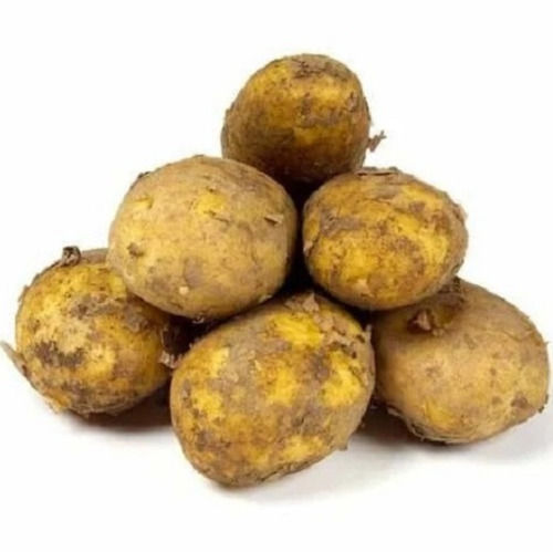 63 To 83% Moisture Round And Oval Shaped Brown Fresh And Natural Potatoes  Moisture (%): 63-83%