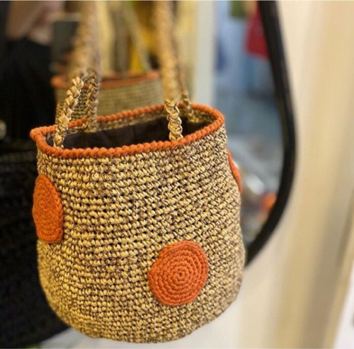 बायोडिग्रेडेबल बहुउद्देश्यीय पर्यावरण के अनुकूल भूरा और नारंगी सादा जूट कैरी बैग